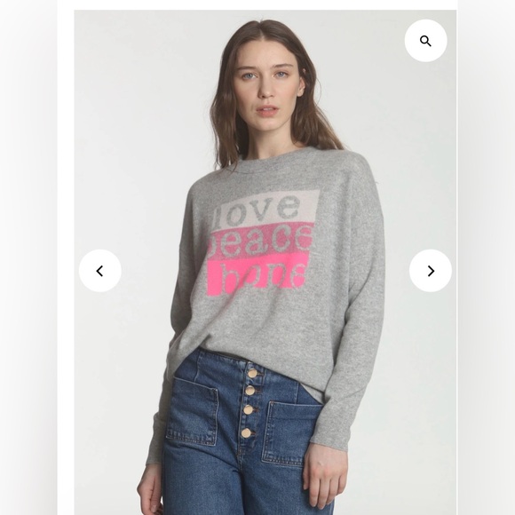 Sweaters - Label + Thread (L+T) Sweater with Pink Graphic